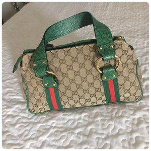 Authentic Gucci web bag